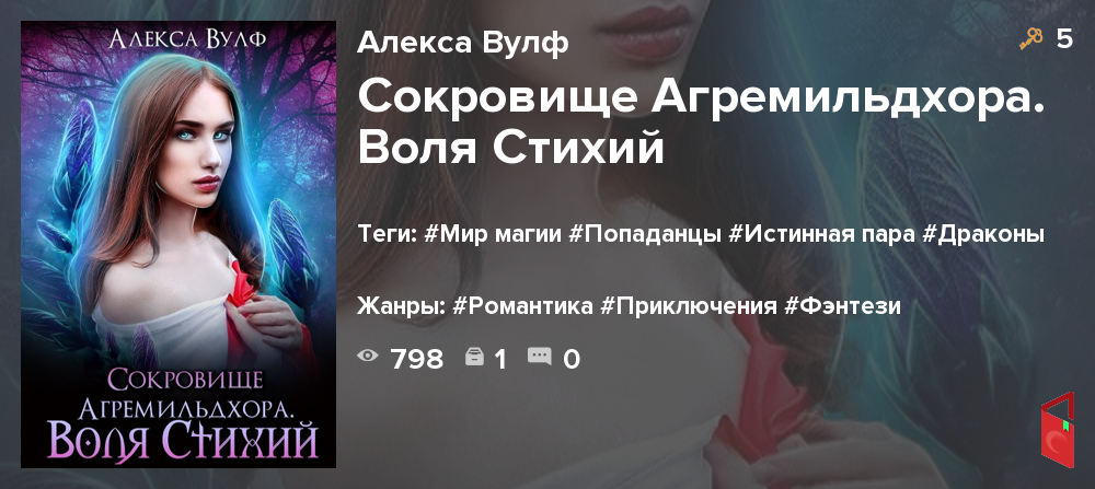 Читать Алекса Вулф - Сокровище Агремильдхора. Воля Стихий - Книги ...