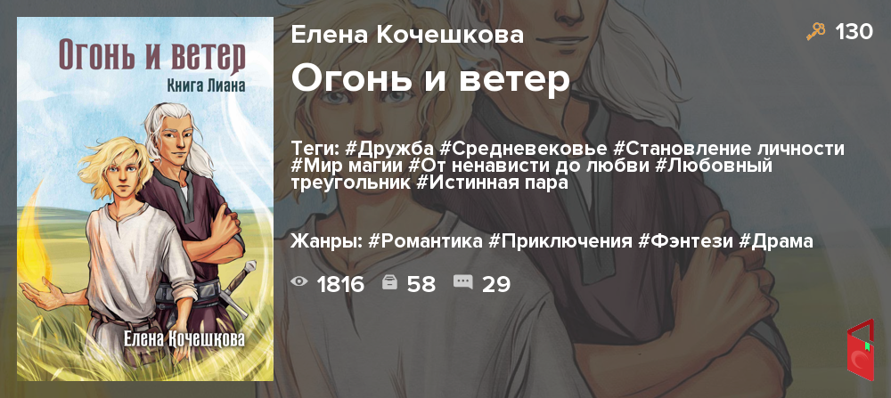 Читать Елена Кочешкова - Огонь и ветер - Книги онлайн - Rugram